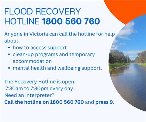 Flood hotline 1