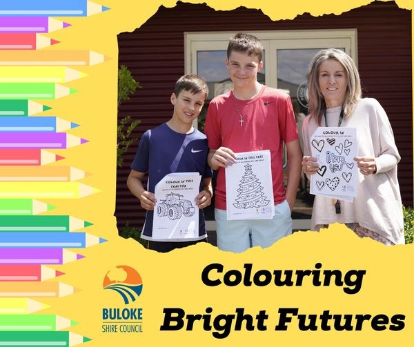 Colouring Bright Futures