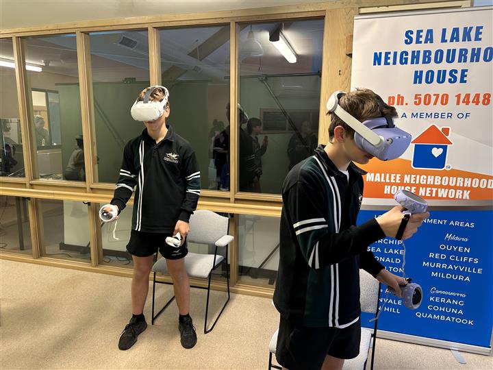 P2 level up VR