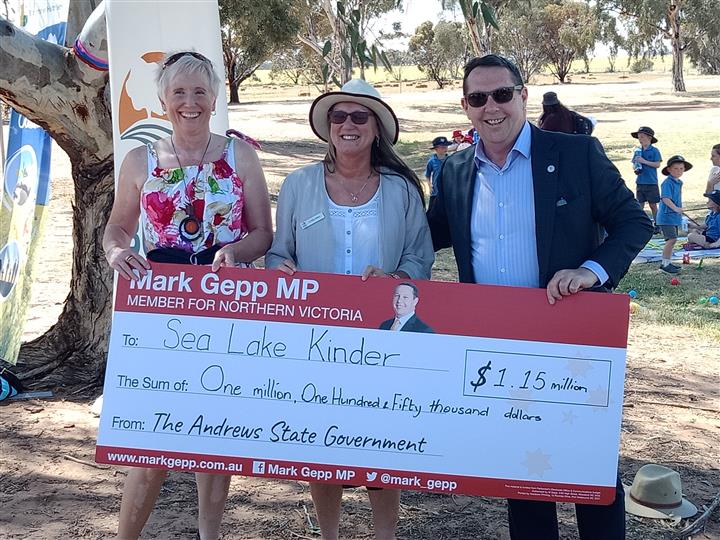 Sea Lake Kinder Funding