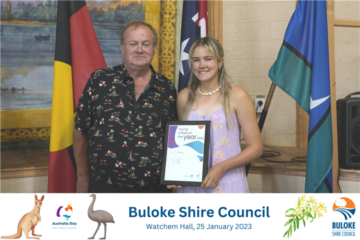 Buloke 2023 Australia Day Young Citizen of the Year Ella Sheahan